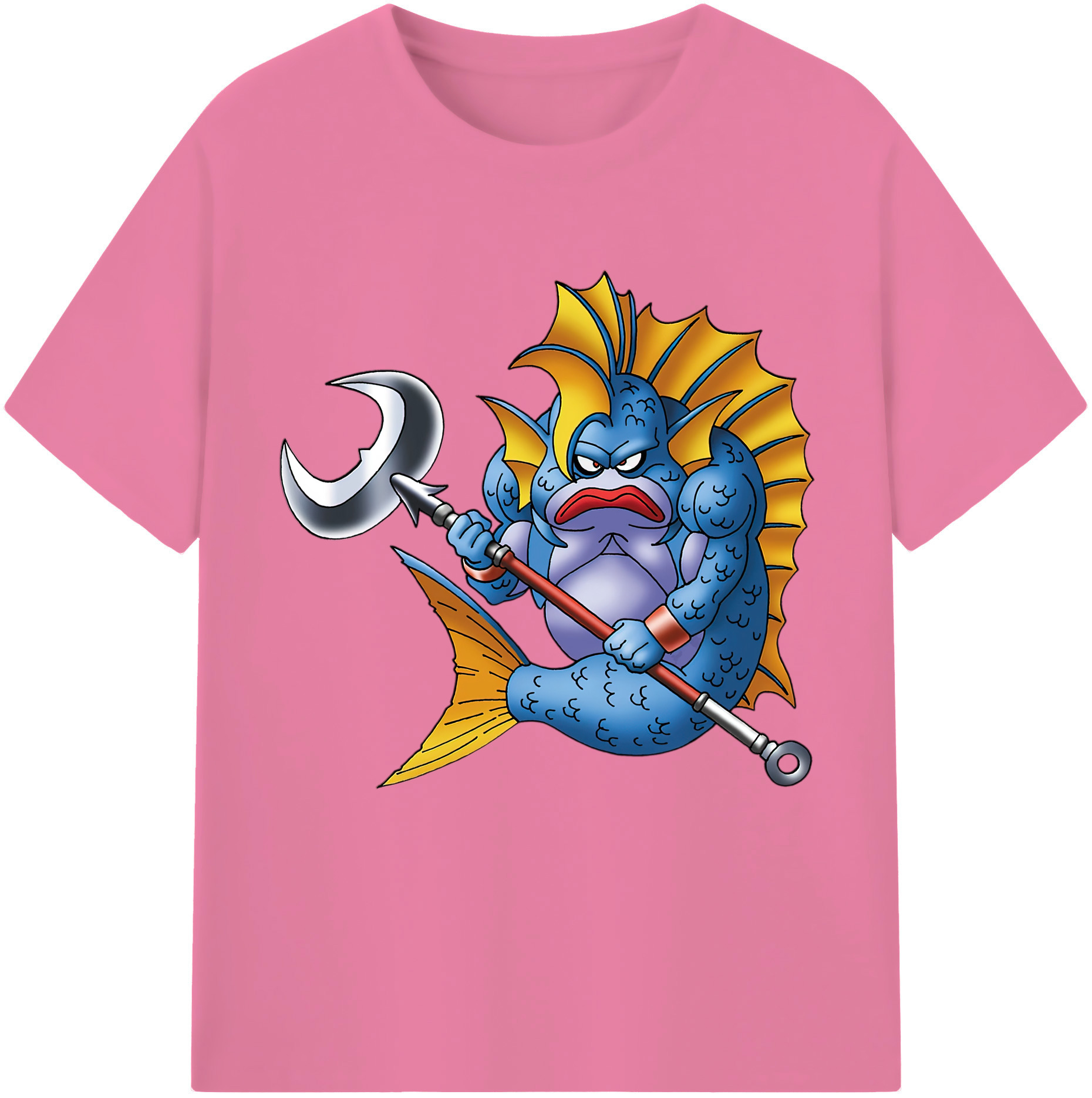 （画像用） ドラゴンクエスト Doragon Kuesuto Dragon Quest 綿100％半袖Tシャツ（フロントプリント）